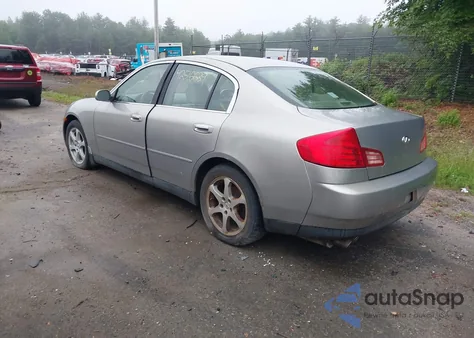 2004 Infiniti G35X z USA, uszkodzony, nr VIN JNKCV51FX4M718425